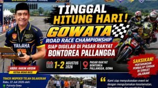 Road rice pallangga pasar bontore