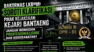 Bakornas LKBUMI Soroti Kejari Banteng