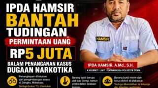 Timsus II Narkoba Polresta gowa