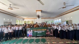 Program Jaksa Masuk Sekolah (JMS) di SMP Negeri 2 Pallangga
