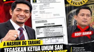 A Nasrun Dg Tarang, yang Menjabat Sebagai Anggota Departemen Intelijen dan Investigasi LIN, Kini yang Mengklaim LiN Baru