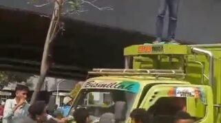 Aksi Demo KLM  di Kejati Sulsel