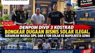 Denpom Divif 3 Kostrad Bersama Media Bugis Makassar Klarifikasi Bahwa Solar Tersebut Bukan Milik Anggota TNI Melainkan Milik Warga Sipil Berinisial SY